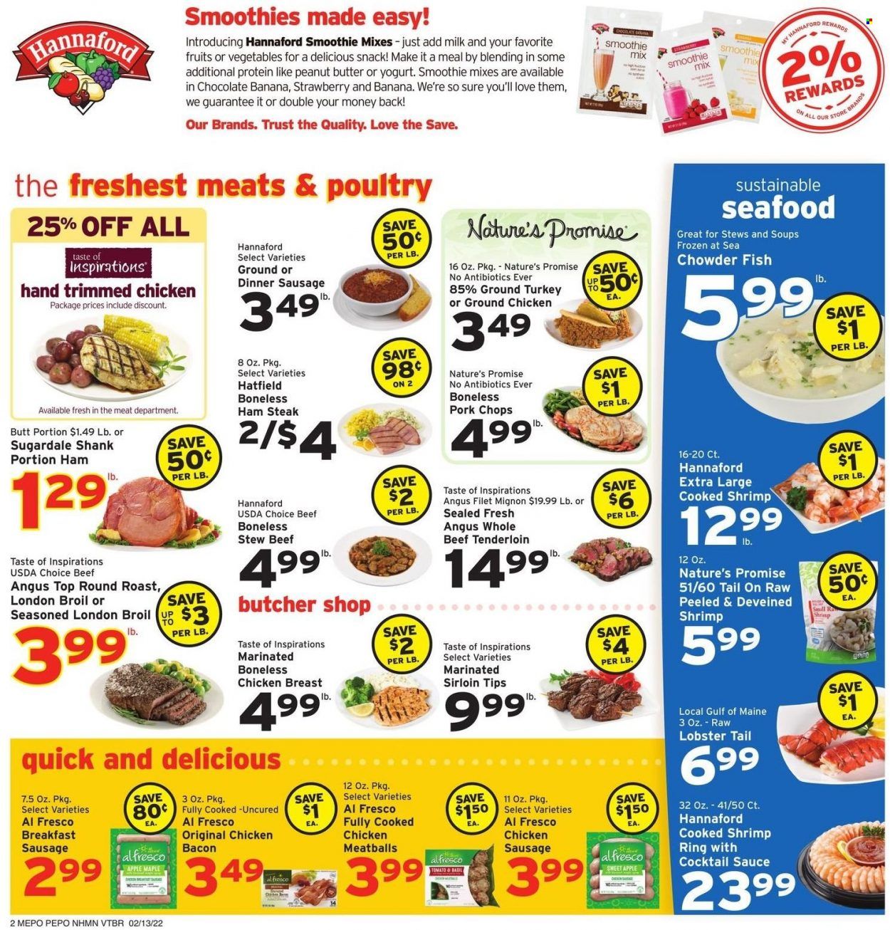 Hannaford (NH) Weekly Ad Flyer February 17 to February 24