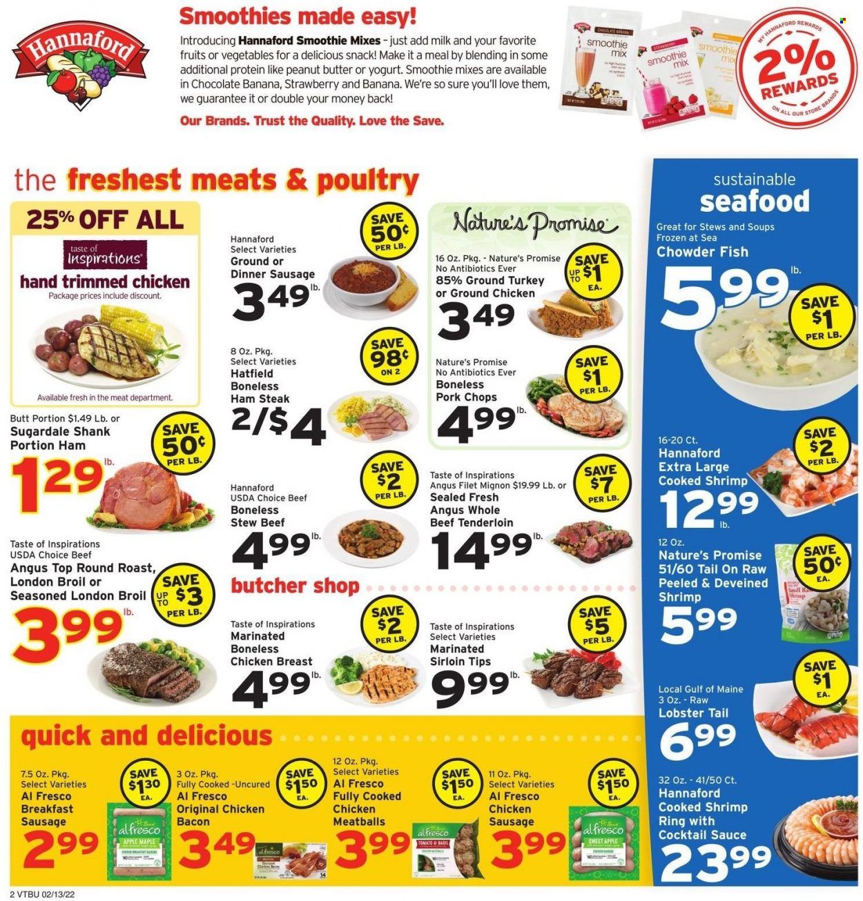 Hannaford (VT) Weekly Ad Flyer February 17 to February 24
