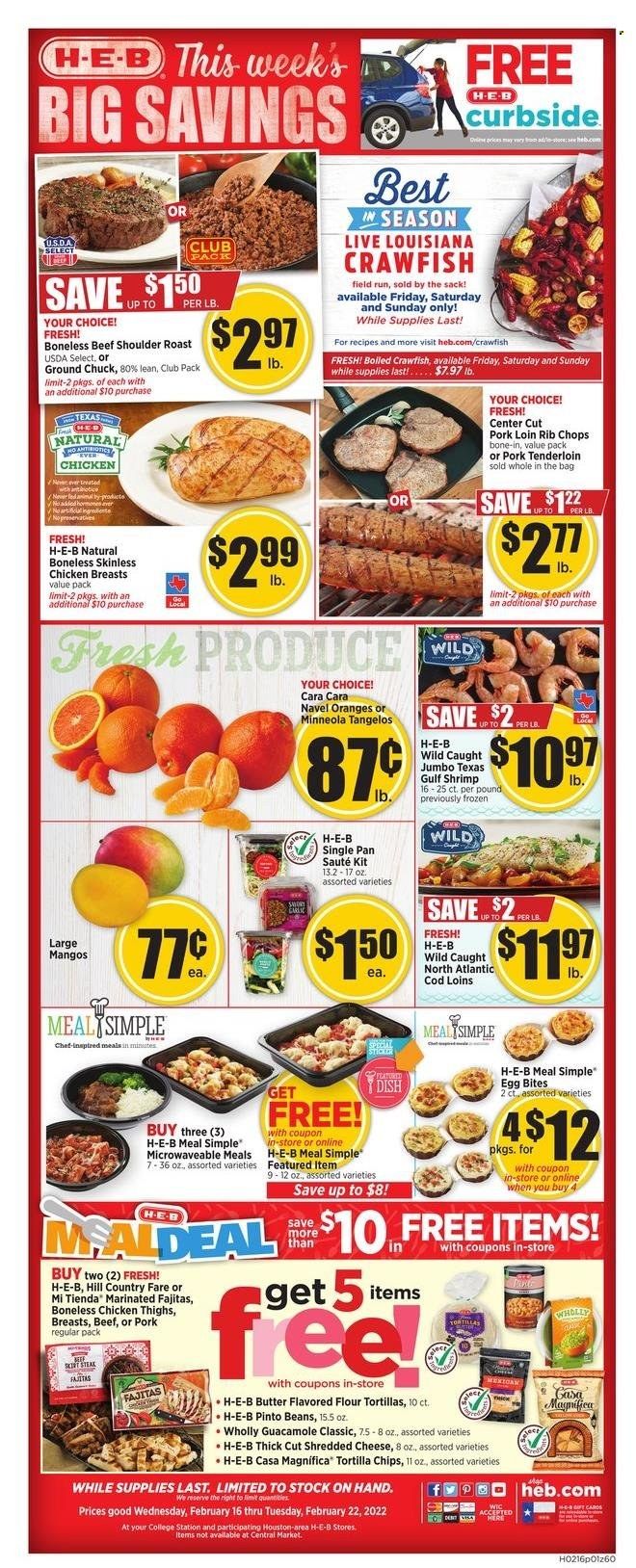 H-E-B (TX) Weekly Ad Flyer February 17 to February 24