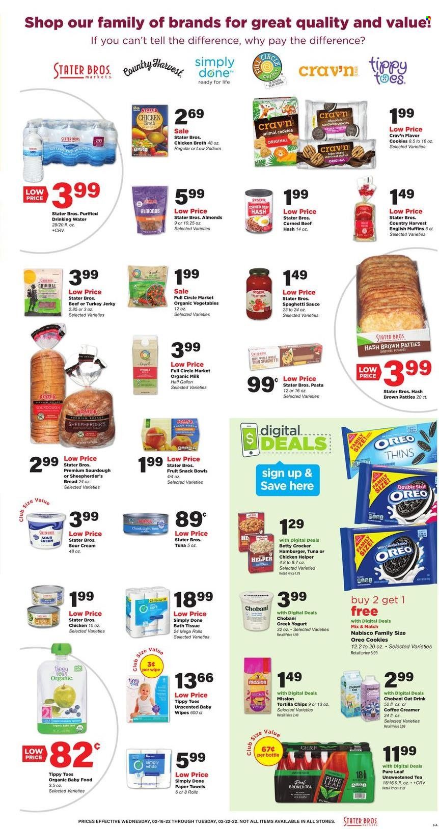 Stater Bros. (CA) Weekly Ad Flyer February 17 to February 24