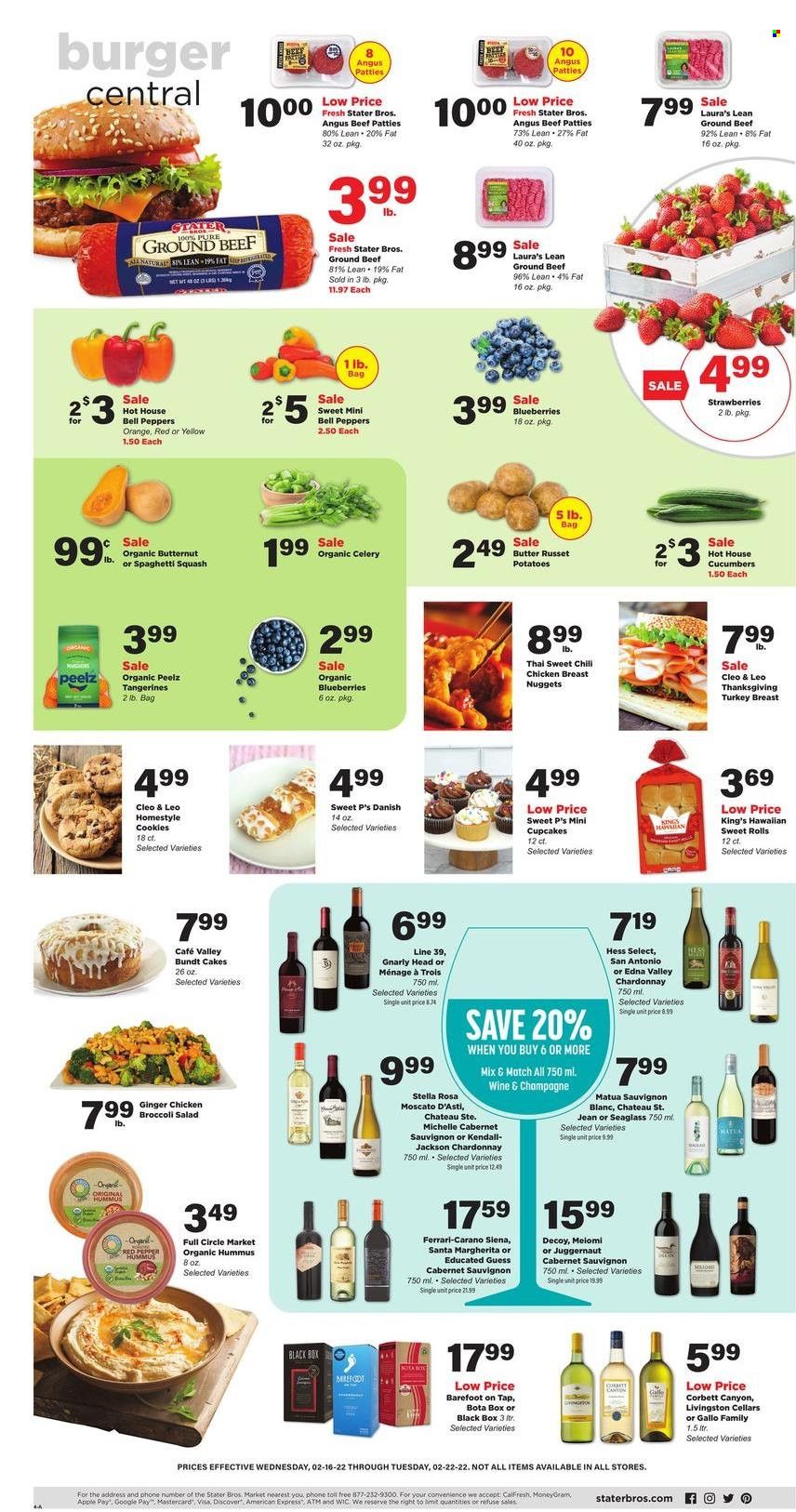Stater Bros. (CA) Weekly Ad Flyer February 17 to February 24