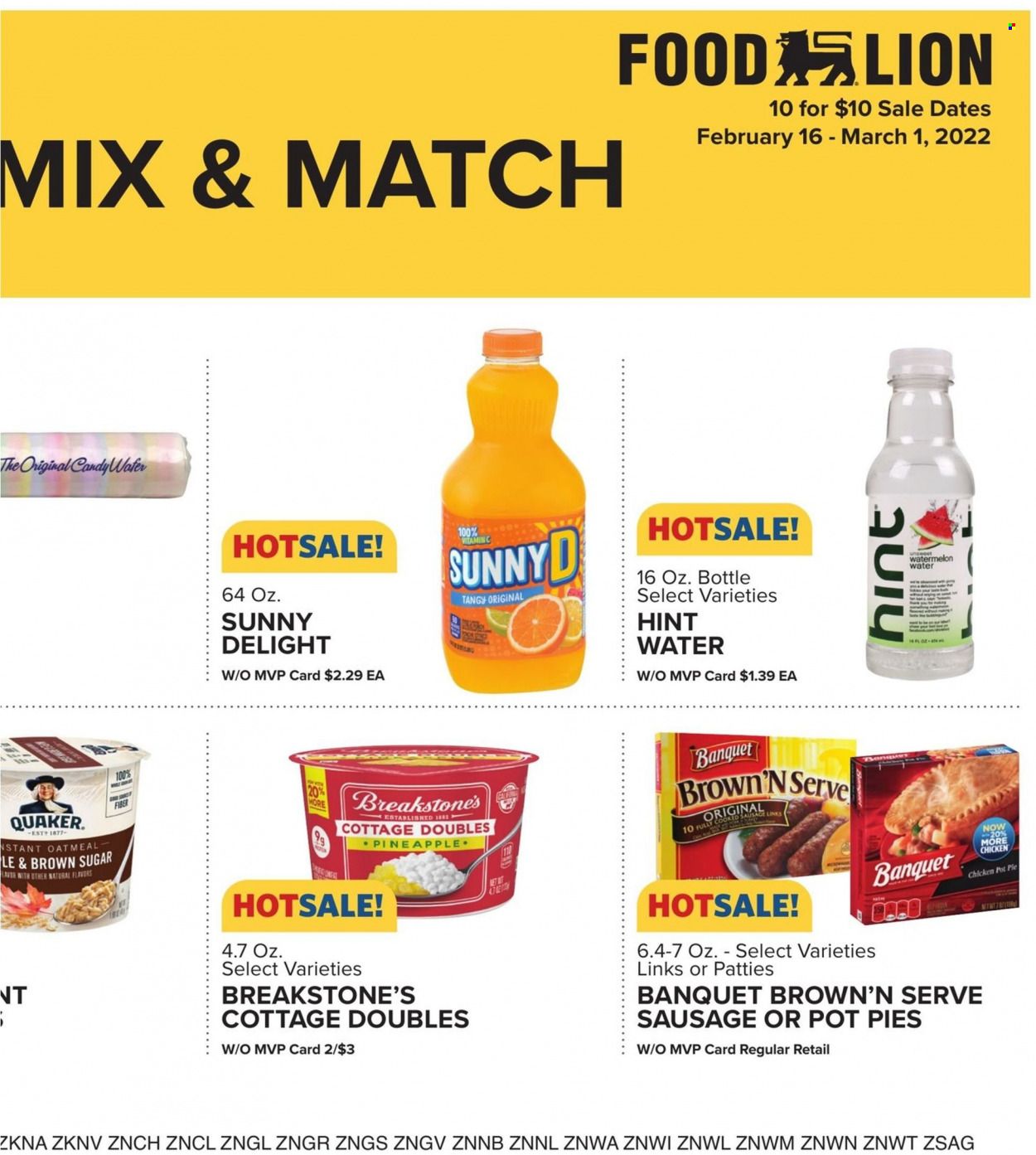 Food Lion (NC) Weekly Ad Flyer February 17 to February 24