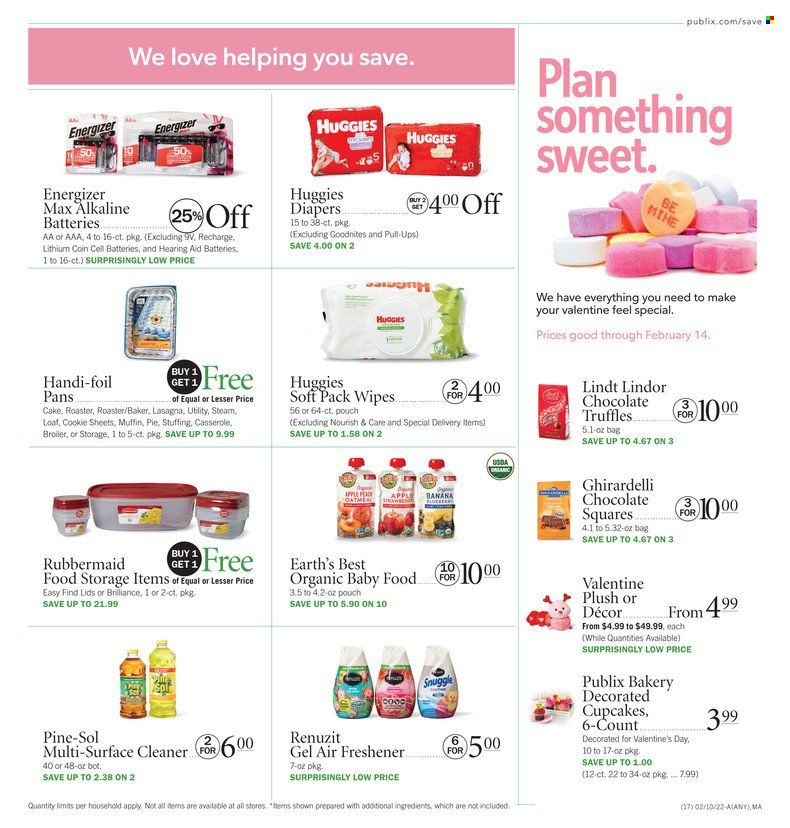 Publix (AL, FL, GA, NC, SC, TN) Weekly Ad Flyer February 17 to February 24
