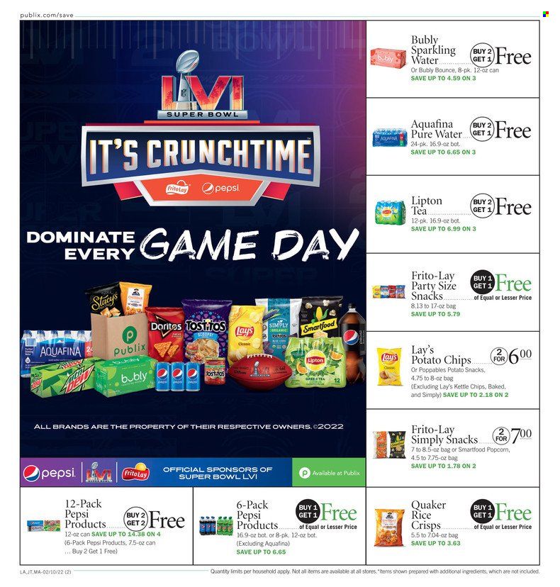 Publix (AL, FL, GA, NC, SC, TN) Weekly Ad Flyer February 17 to February 24