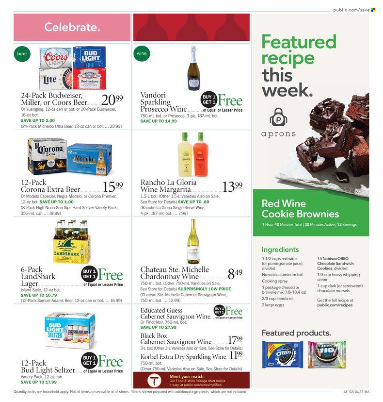 Publix (AL, FL, GA, NC, SC, TN) Weekly Ad Flyer February 17 to February 24