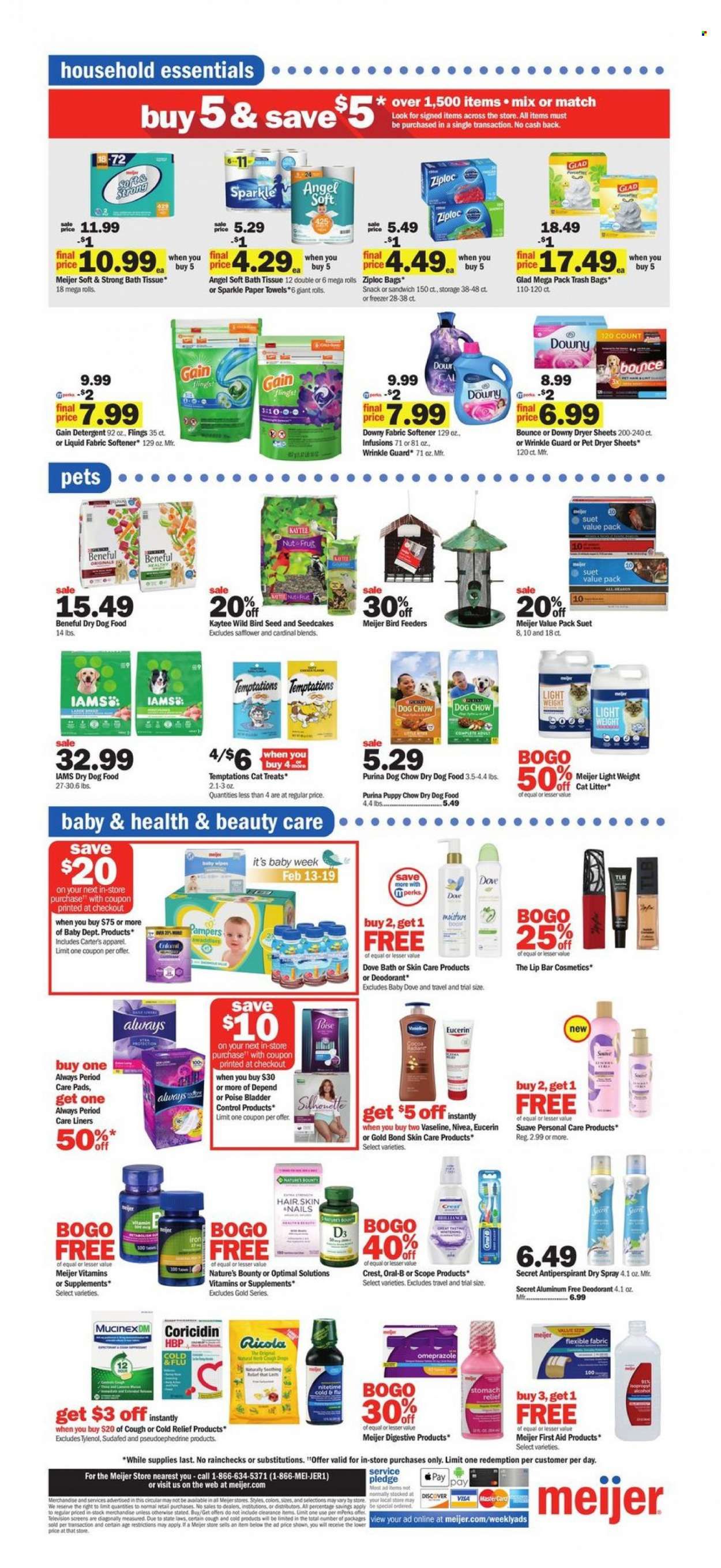 Meijer (WI) Weekly Ad Flyer February 17 to February 24