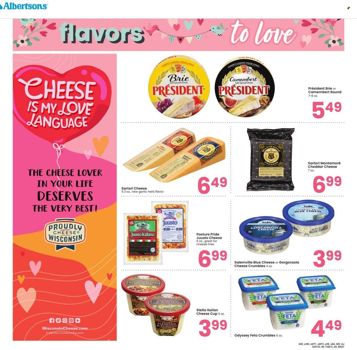 Albertsons (CA, ID, LA, MT, OR, TX, WA) Weekly Ad Flyer February 17 to February 24