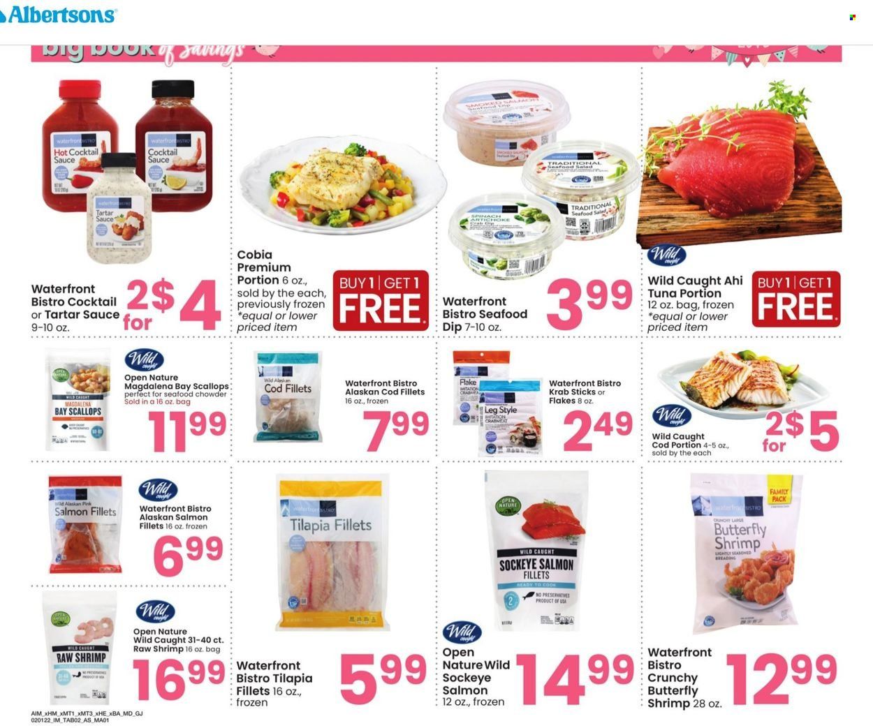 Albertsons (CA, ID, LA, MT, OR, TX, WA) Weekly Ad Flyer February 17 to February 24