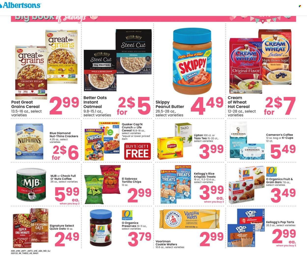 Albertsons (CA, ID, LA, MT, OR, TX, WA) Weekly Ad Flyer February 17 to February 24