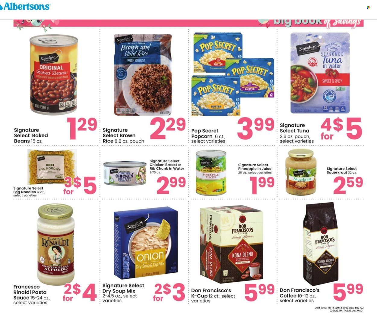 Albertsons (CA, ID, LA, MT, OR, TX, WA) Weekly Ad Flyer February 17 to February 24