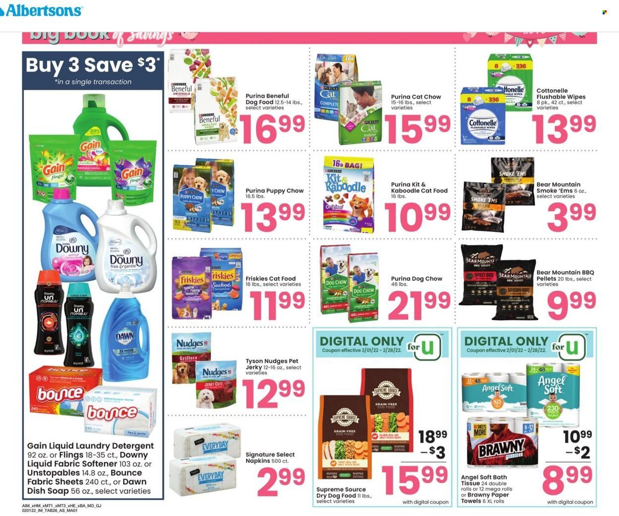 Albertsons (CA, ID, LA, MT, OR, TX, WA) Weekly Ad Flyer February 17 to February 24