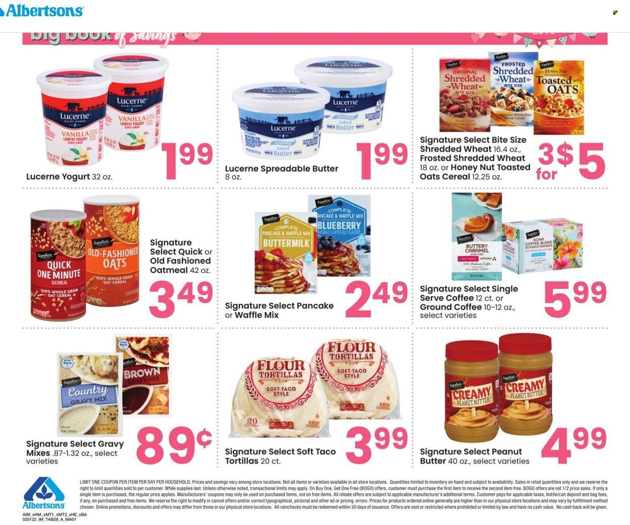 Albertsons (CA, ID, LA, MT, OR, TX, WA) Weekly Ad Flyer February 17 to February 24