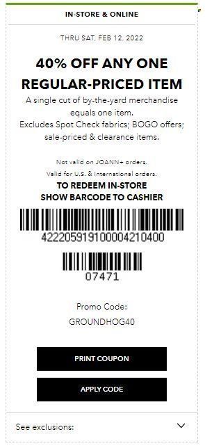 JOANN Weekly Ad Flyer February 17 to February 24
