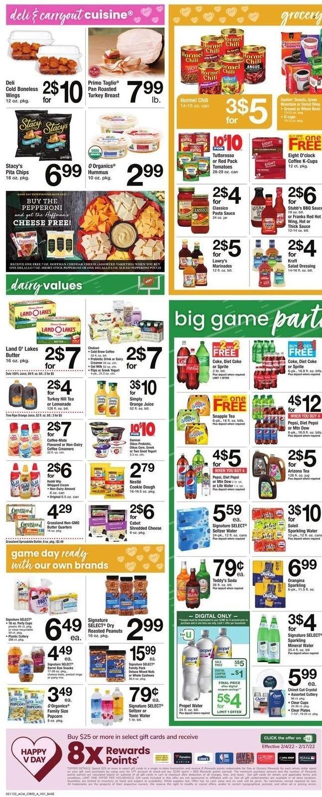 ACME (DE, NJ, NY, PA) Weekly Ad Flyer February 17 to February 24