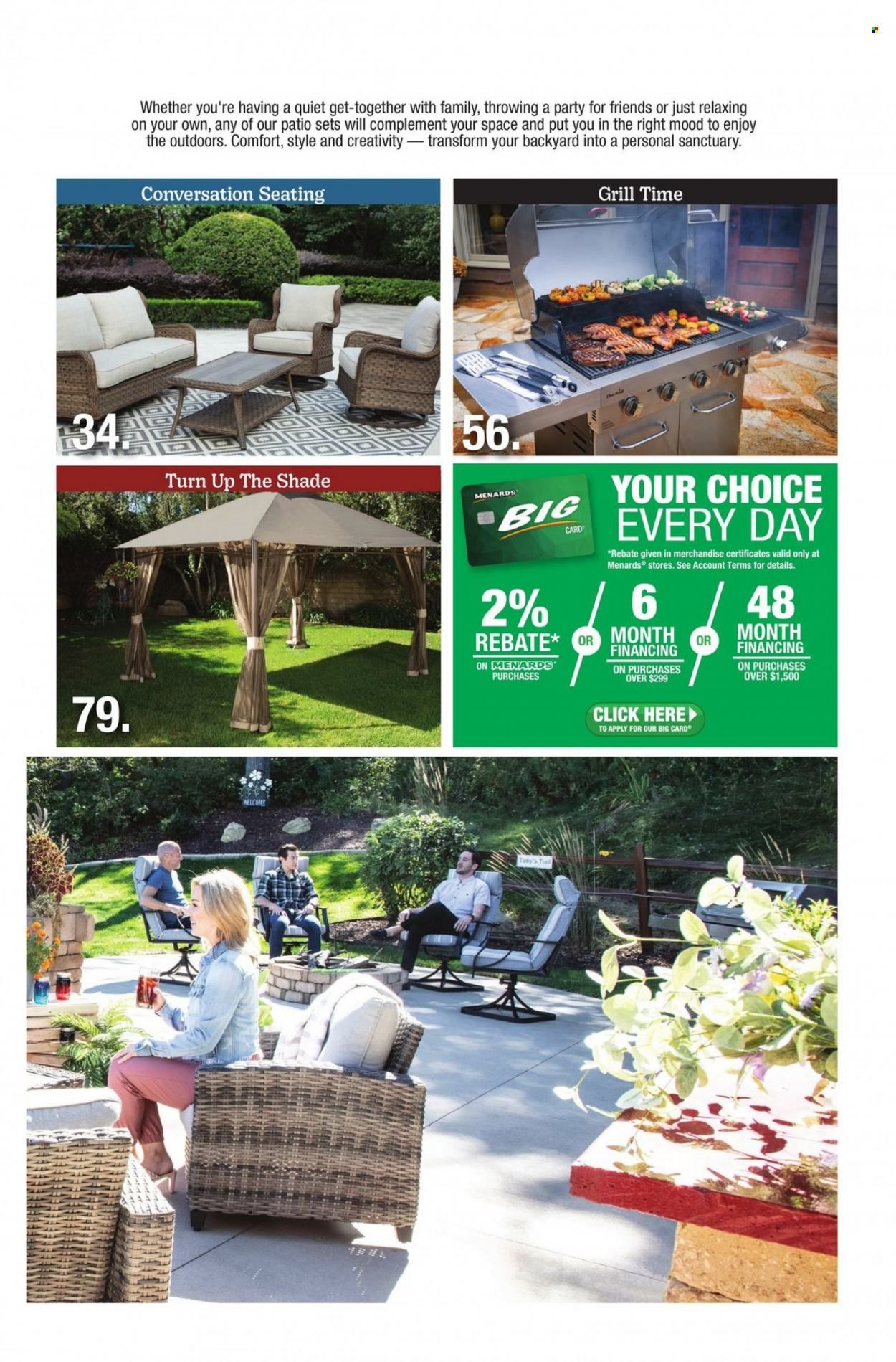 Menards 2022 Outdoor Living Weekly Ad Flyer Specials February 14 to December 31, 2022