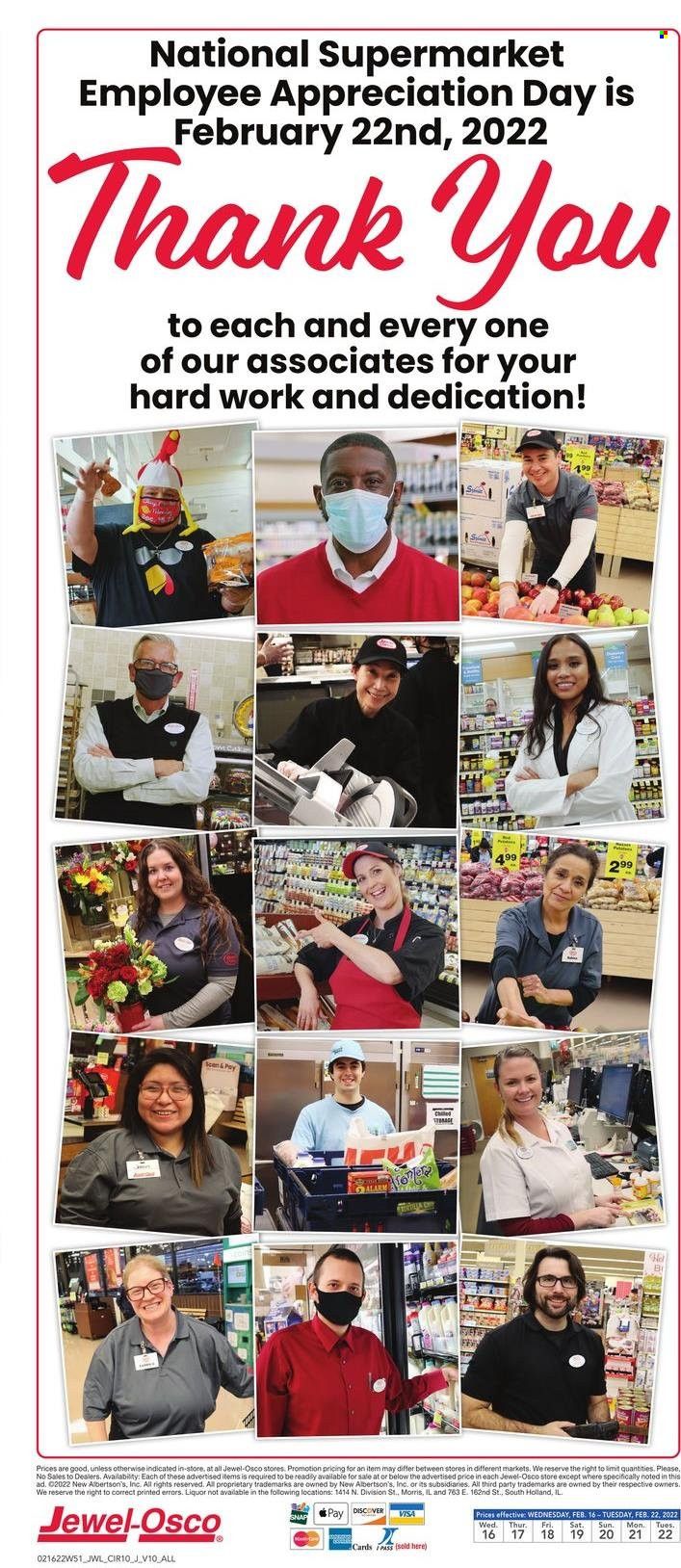 Jewel Osco (IL) Weekly Ad Flyer February 17 to February 24
