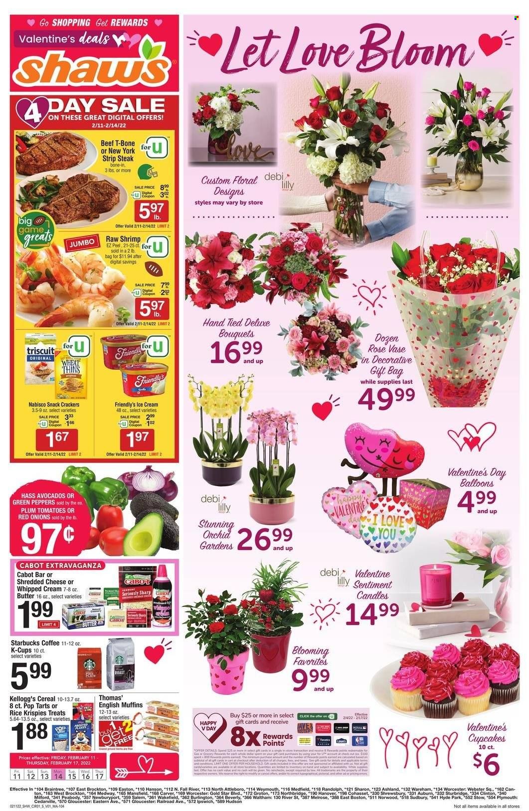 Shaw’s (MA, ME, NH, RI, VT) Weekly Ad Flyer February 17 to February 24