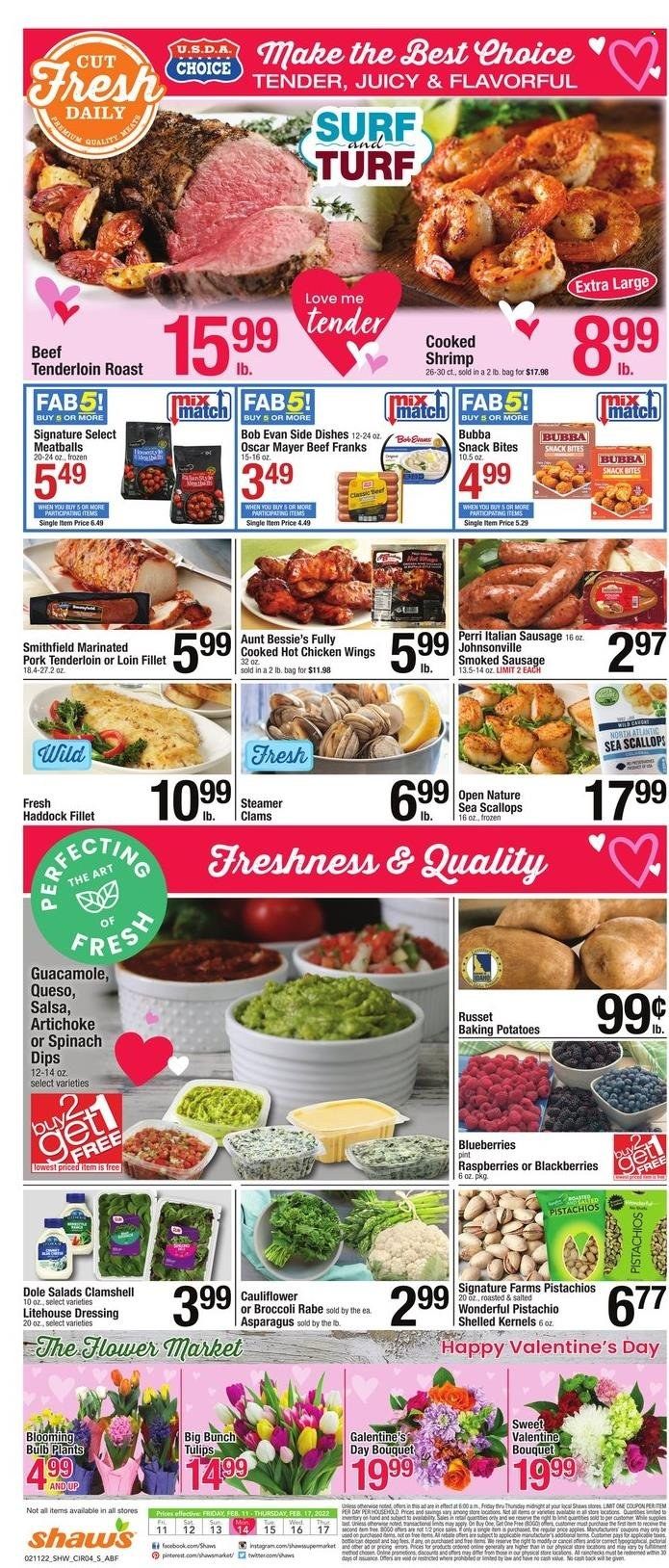 Shaw’s (MA, ME, NH, RI, VT) Weekly Ad Flyer February 17 to February 24