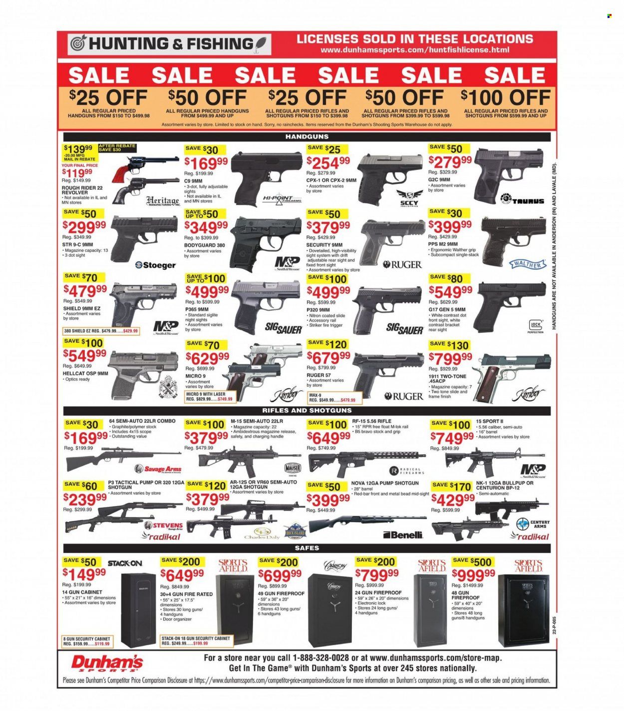 Dunham's Sports (MI, PA) Weekly Ad Flyer February 17 to February 24