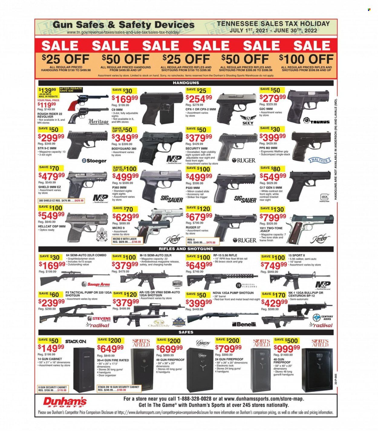 Dunham's Sports (TN) Weekly Ad Flyer February 17 to February 24