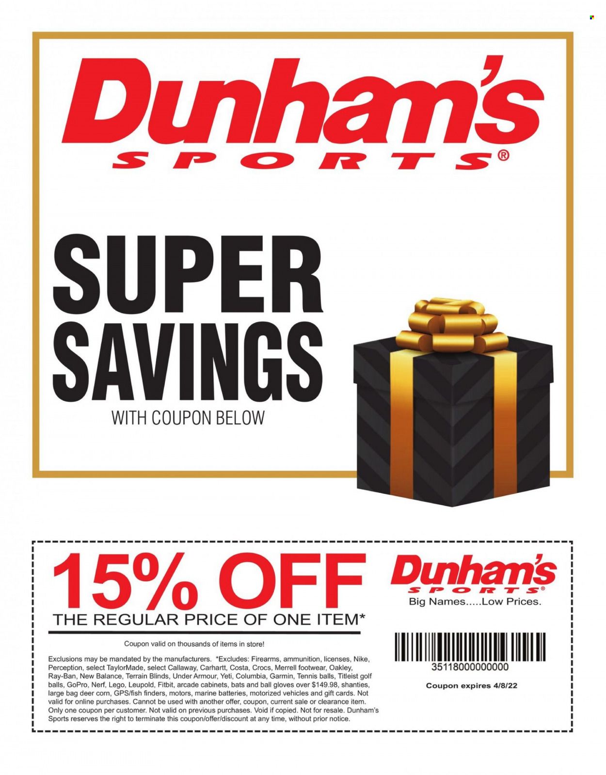 Dunham's Sports Weekly Ad Flyer February 17 to February 24