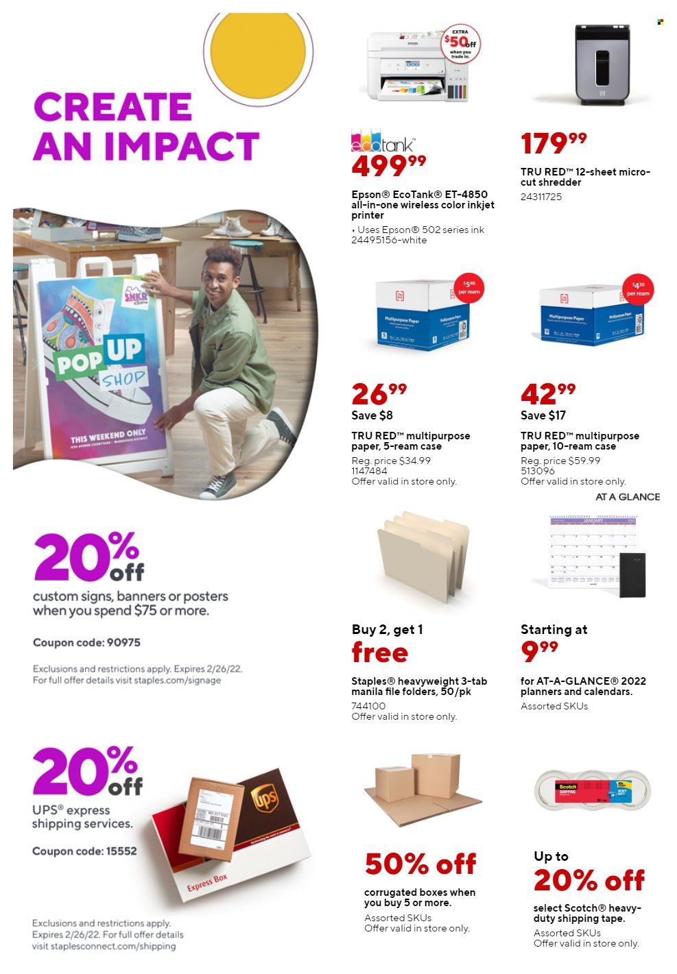 Staples Weekly Ad Flyer February 17 to February 24