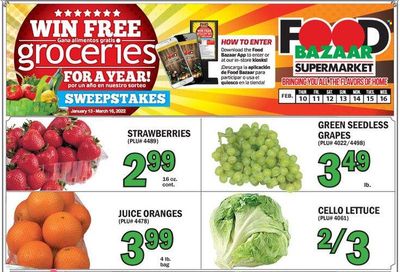 Food Bazaar (CT, NJ, NY) Weekly Ad Flyer February 17 to February 24