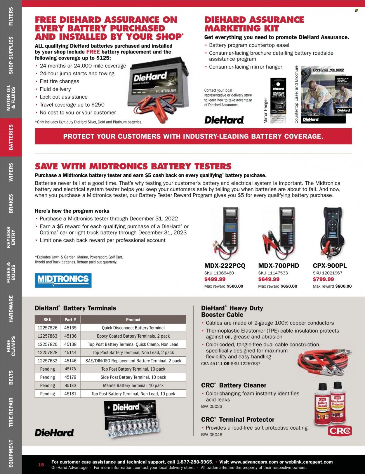 Carquest Stocking Dealer Promotions & Flyer Specials January 2023