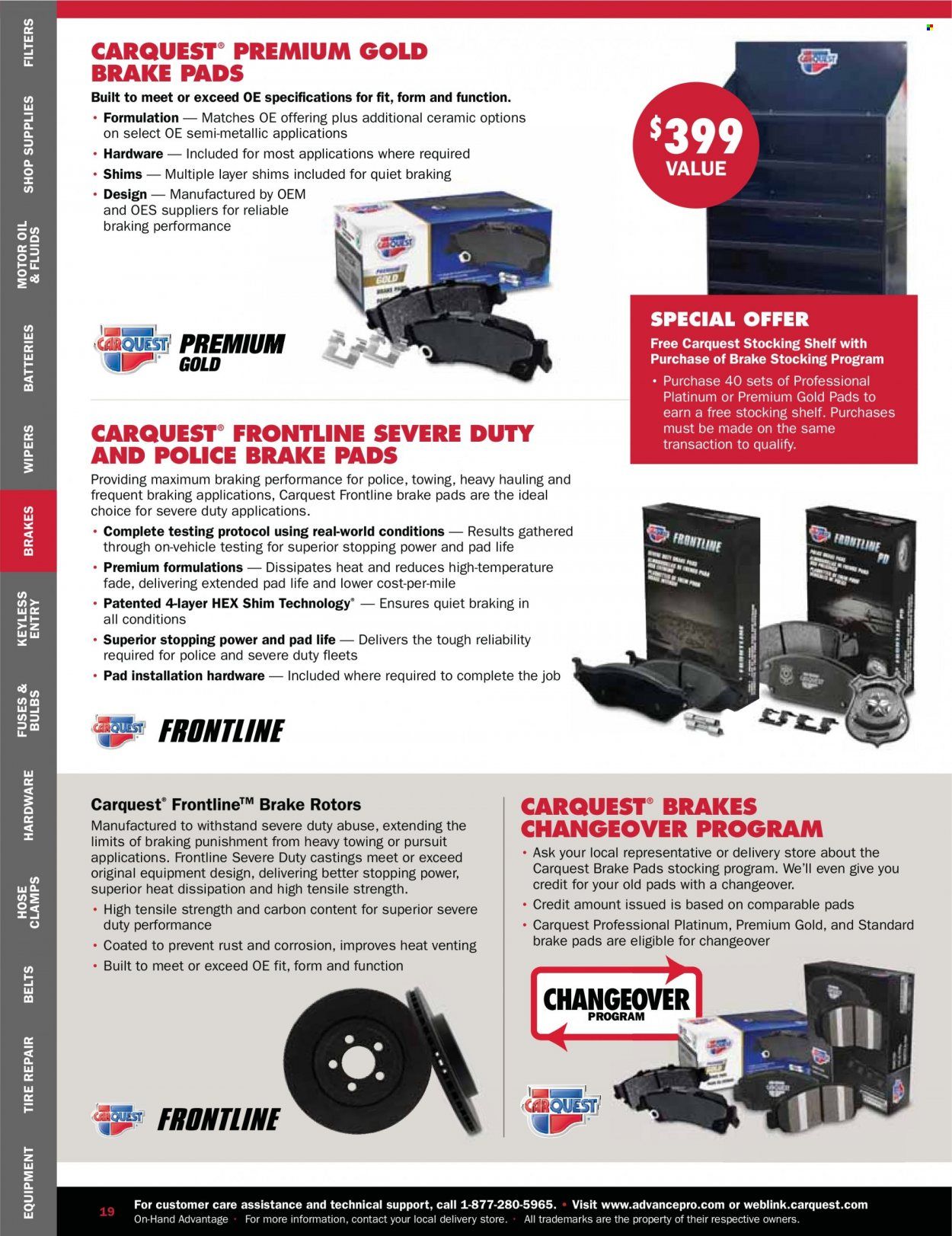 Carquest Stocking Dealer Promotions & Flyer Specials January 2023
