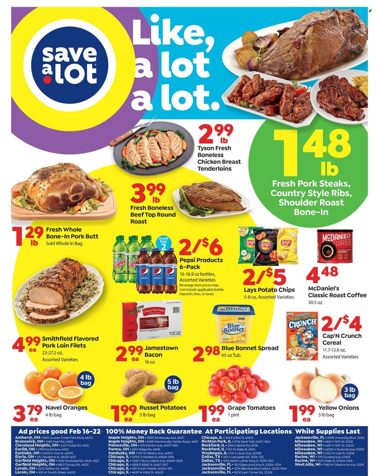 Save a Lot Weekly Ad Flyer February 17 to February 24