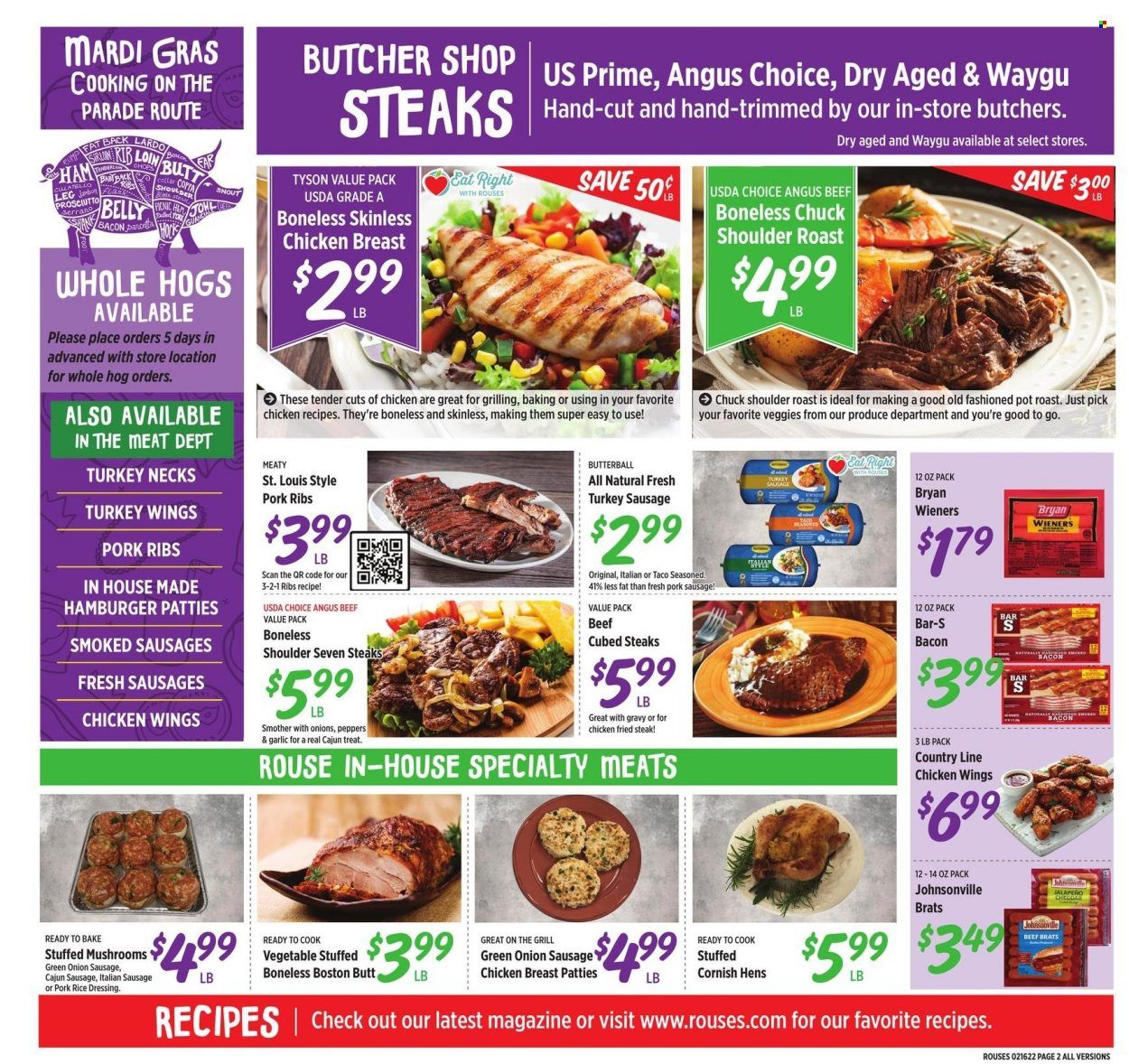 Rouses Markets (AL, LA, MS) Weekly Ad Flyer February 17 to February 24