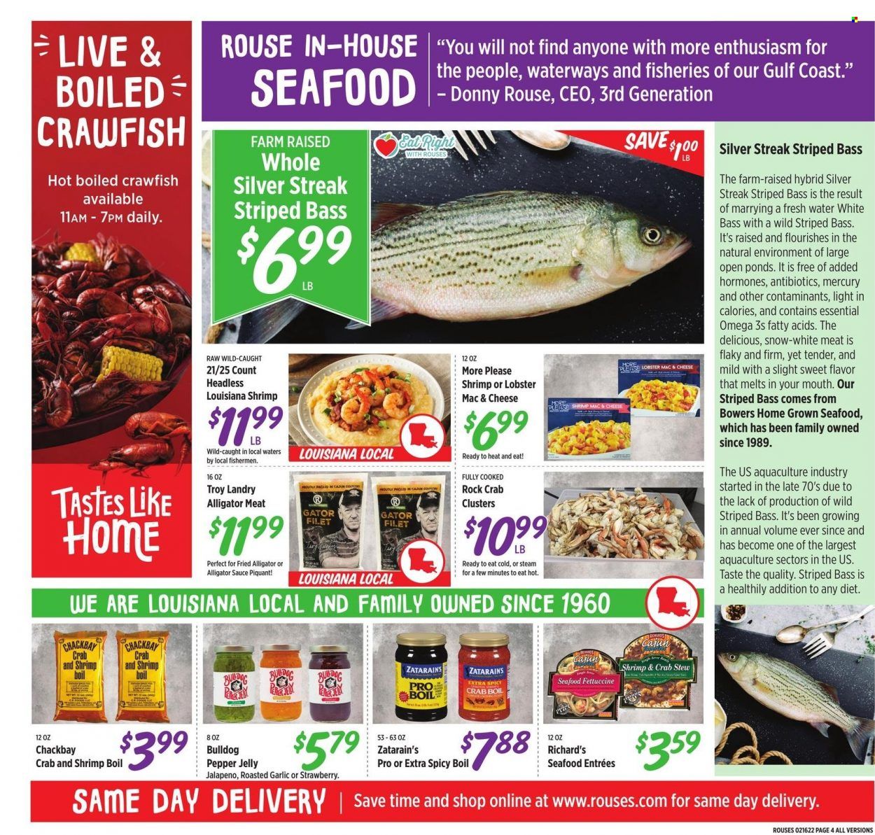 Rouses Markets (AL, LA, MS) Weekly Ad Flyer February 17 to February 24