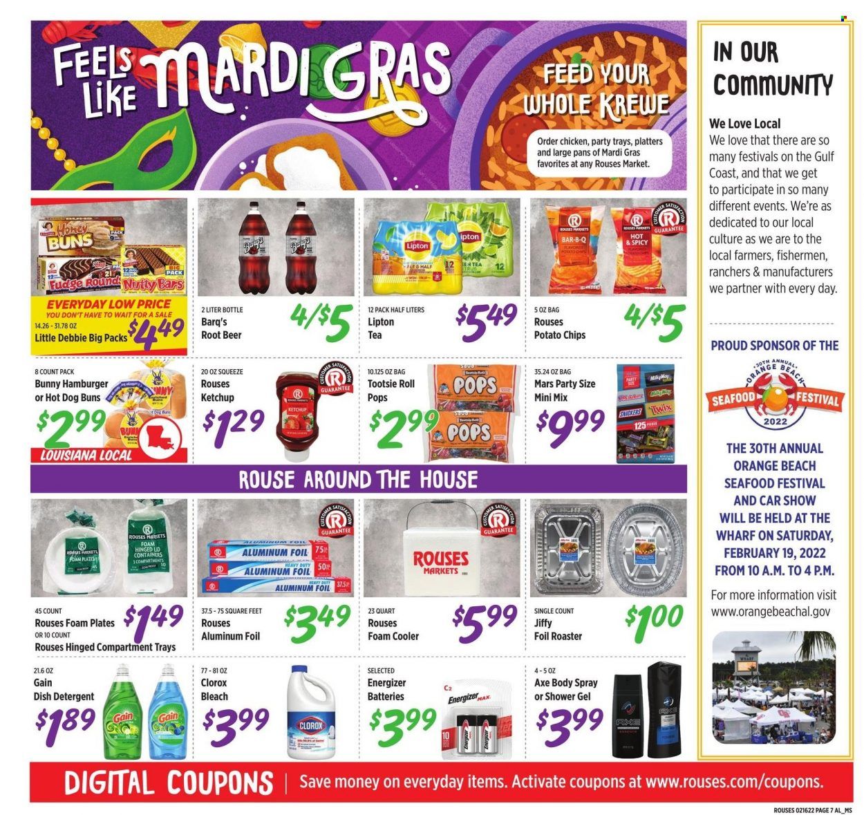 Rouses Markets (AL, LA, MS) Weekly Ad Flyer February 17 to February 24
