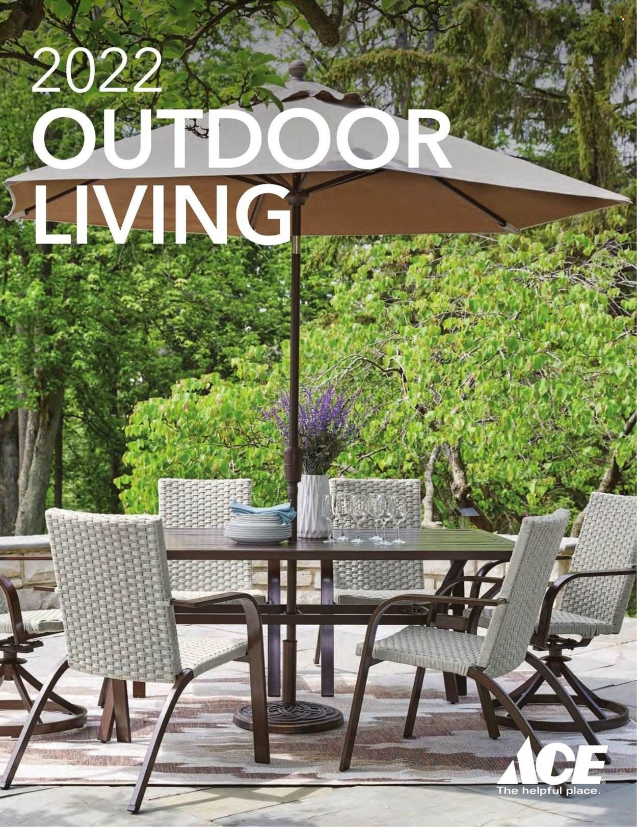 ACE Hardware Patio Catalog 2022 Weekly Ad Flyer Specials February 1 to December 31, 2022