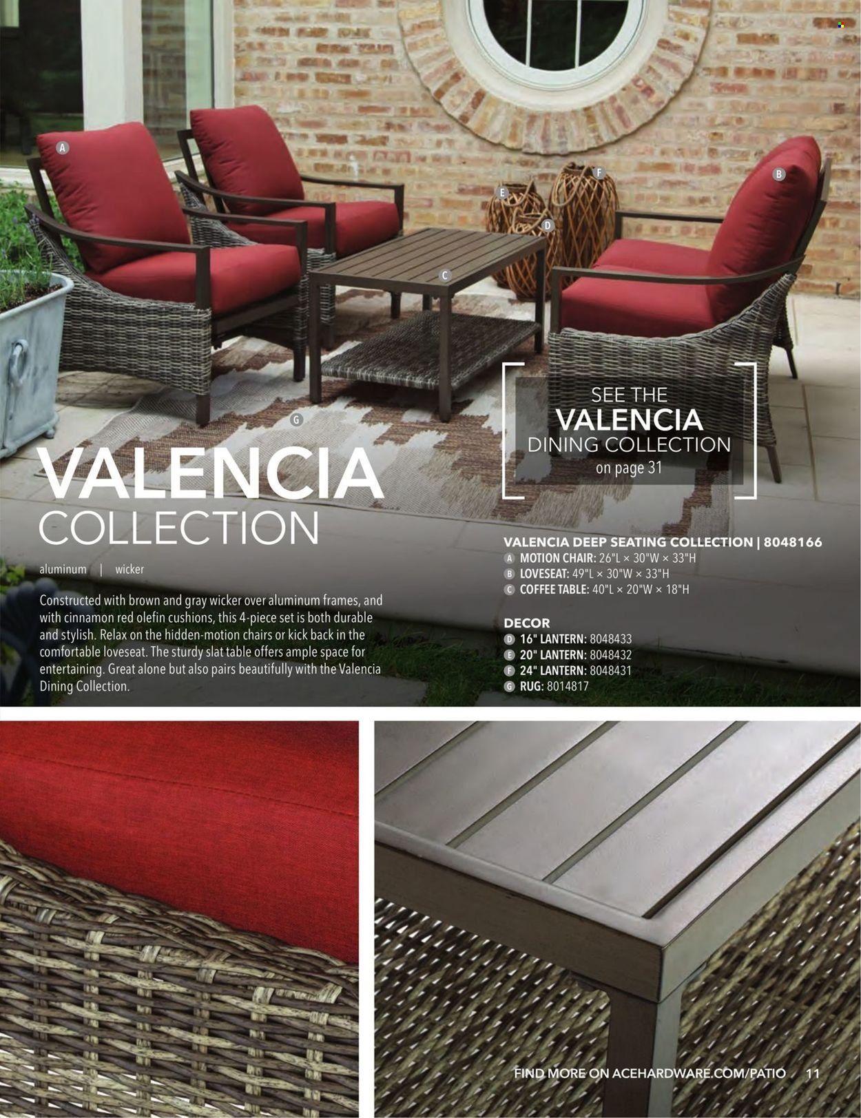 ACE Hardware Patio Catalog 2022 Weekly Ad Flyer Specials February 1 to December 31, 2022