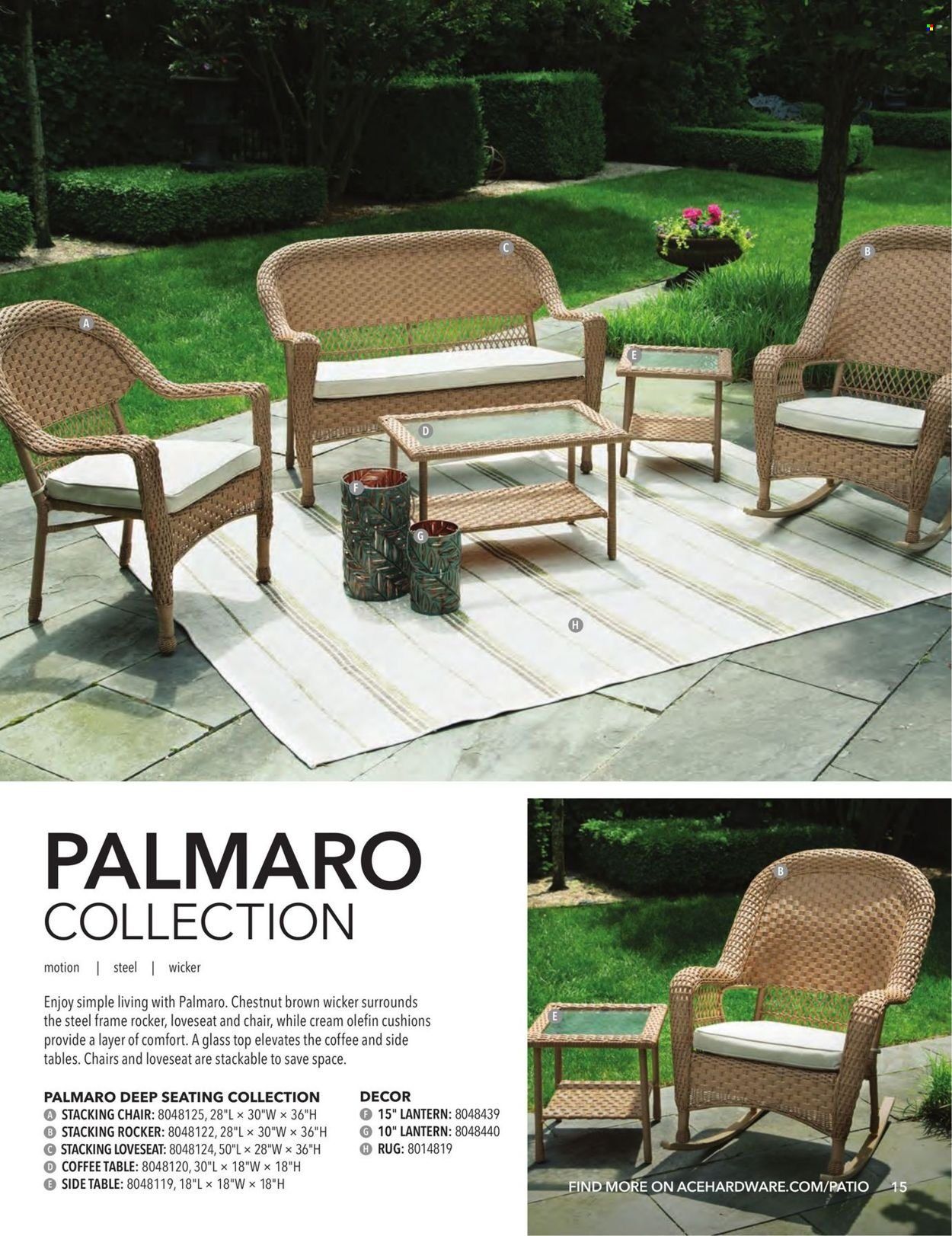 ACE Hardware Patio Catalog 2022 Weekly Ad Flyer Specials February 1 to December 31, 2022