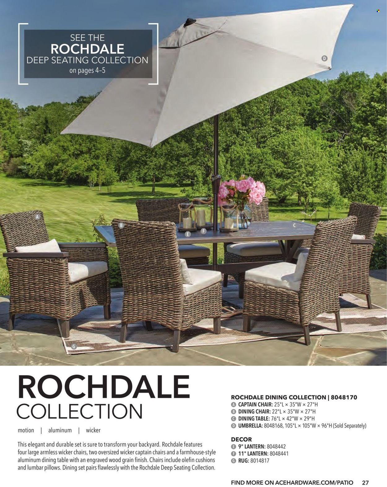 ACE Hardware Patio Catalog 2022 Weekly Ad Flyer Specials February 1 to December 31, 2022