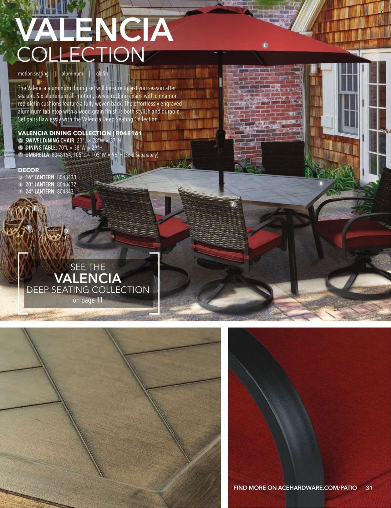 ACE Hardware Patio Catalog 2022 Weekly Ad Flyer Specials February 1 to December 31, 2022