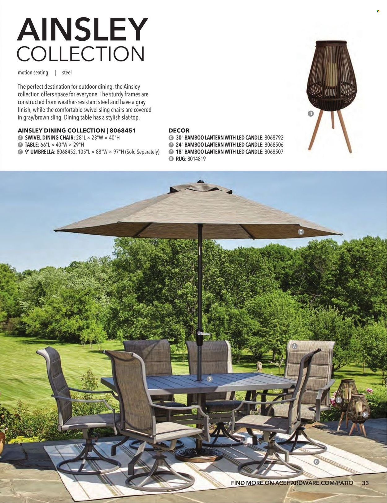 ACE Hardware Patio Catalog 2022 Weekly Ad Flyer Specials February 1 to December 31, 2022
