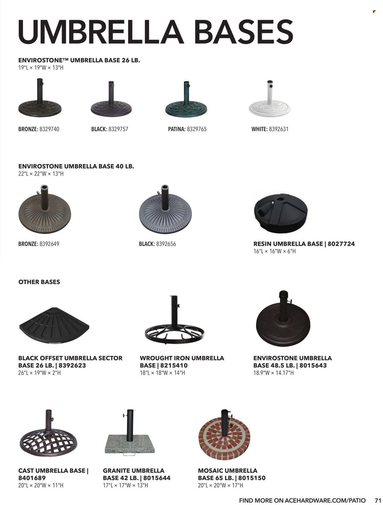 ACE Hardware Patio Catalog 2022 Weekly Ad Flyer Specials February 1 to December 31, 2022