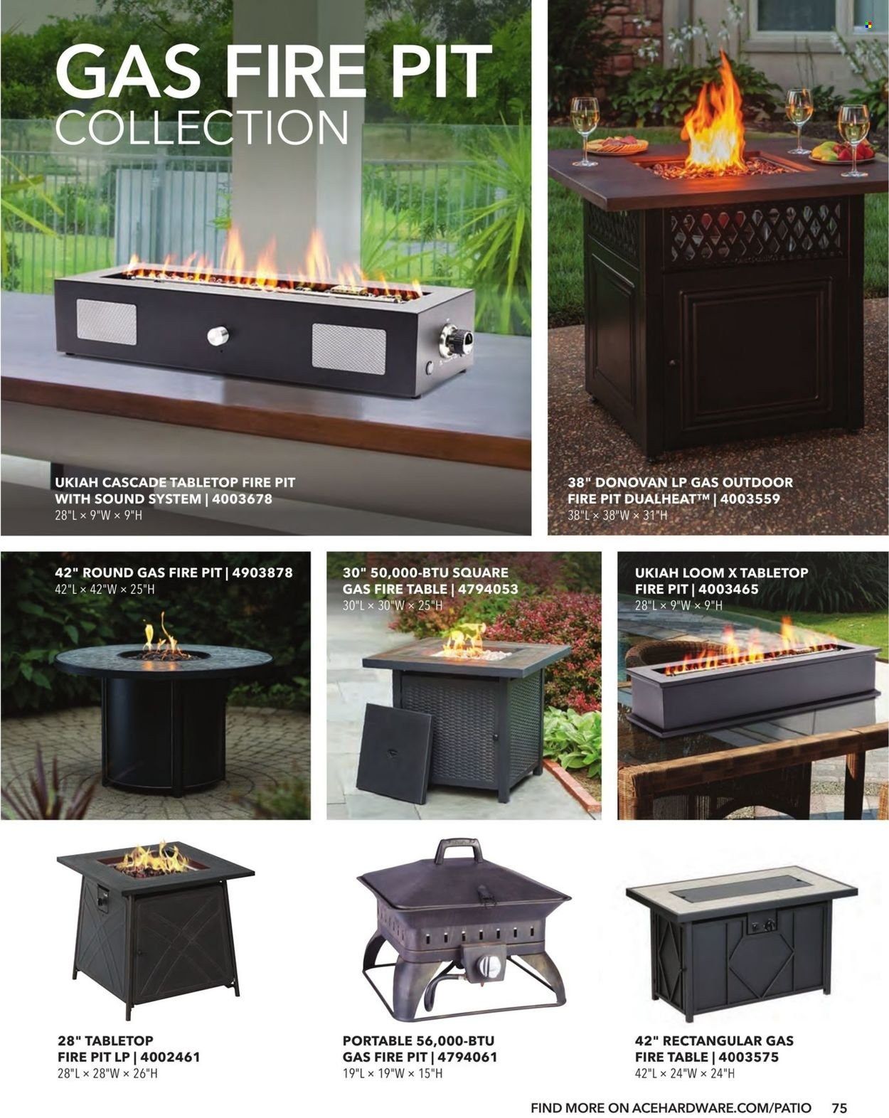 ACE Hardware Patio Catalog 2022 Weekly Ad Flyer Specials February 1 to December 31, 2022