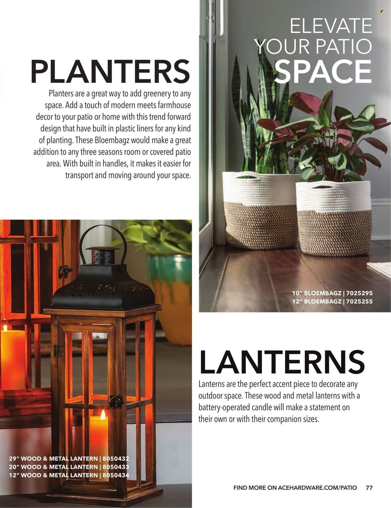 ACE Hardware Patio Catalog 2022 Weekly Ad Flyer Specials February 1 to December 31, 2022
