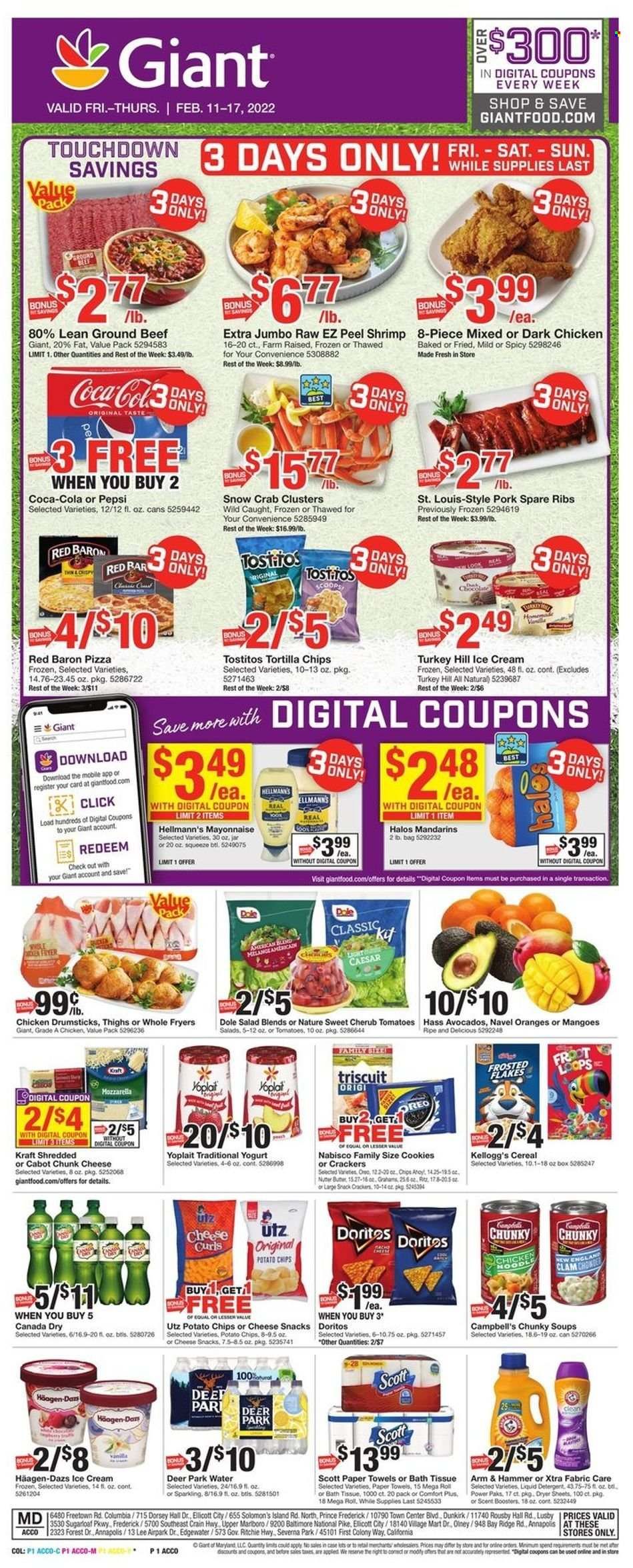 Giant Food (DE, MD, VA) Weekly Ad Flyer February 17 to February 24