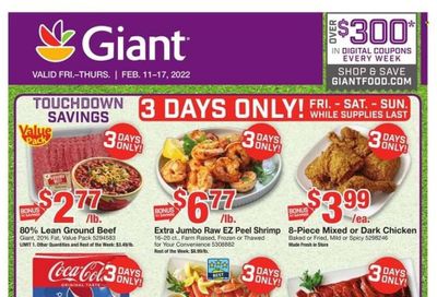 Giant Food (DE, MD, VA) Weekly Ad Flyer February 17 to February 24