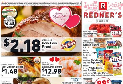 Redner's Markets (DE, MD, PA) Weekly Ad Flyer February 17 to February 24