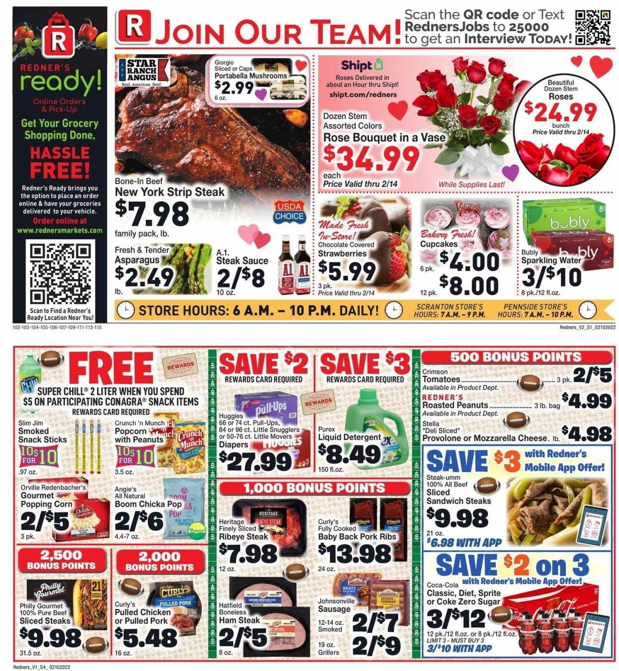 Redner's Markets (DE, MD, PA) Weekly Ad Flyer February 17 to February 24