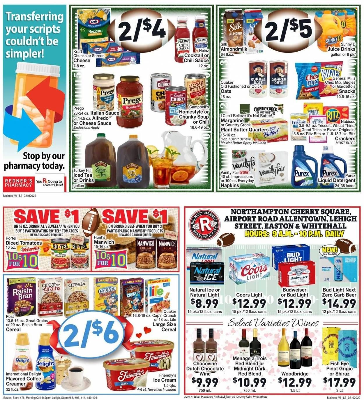 Redner's Markets (DE, MD, PA) Weekly Ad Flyer February 17 to February 24