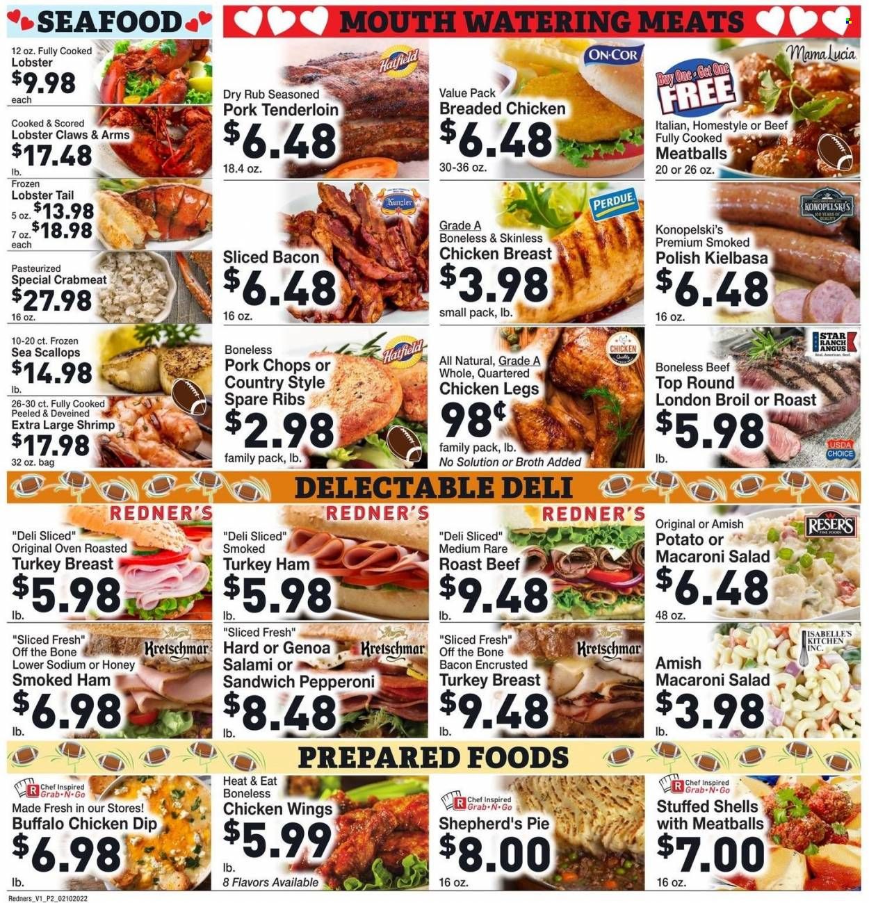 Redner's Markets (DE, MD, PA) Weekly Ad Flyer February 17 to February 24