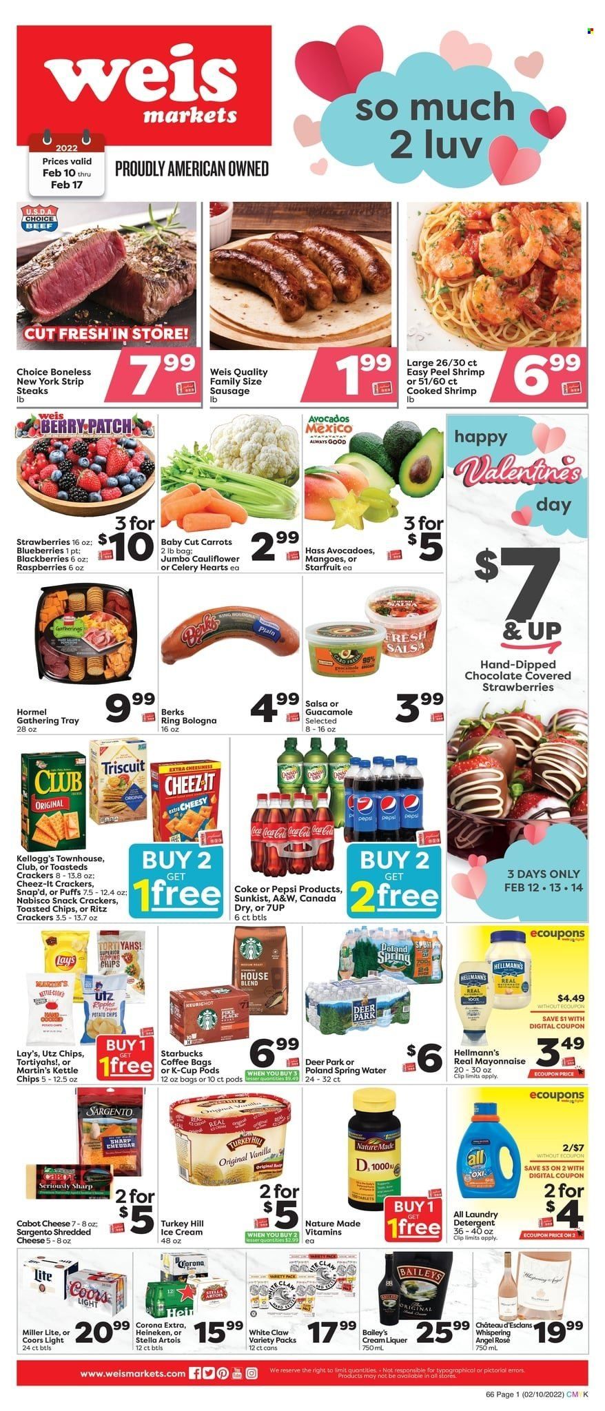 Weis (MD, NY, PA) Weekly Ad Flyer February 17 to February 24