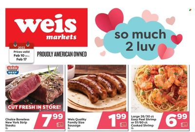Weis (MD, NY, PA) Weekly Ad Flyer February 17 to February 24